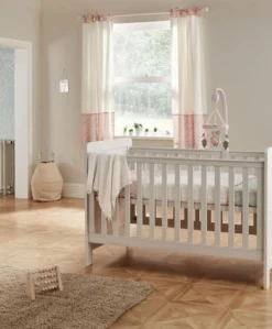 Atlas Cotbed Bundle (4 Piece) - Nimbus White