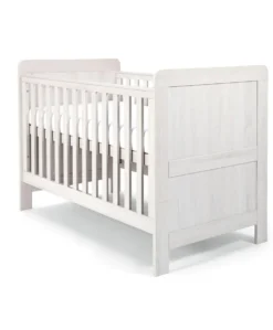 Atlas Cotbed Bundle (4 Piece) - Nimbus White
