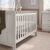 Atlas Cotbed & Luxury Hybrid Twin Mattress Bundle - Nimbus White
