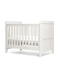 Atlas 2 Piece Small Cotbed Set with Dresser Changer - White
