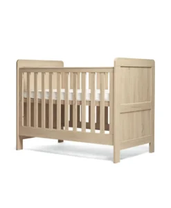 Atlas Small Bundle with Essential Airflow Pocket Spring Mattress (4 Piece) - Light Oak