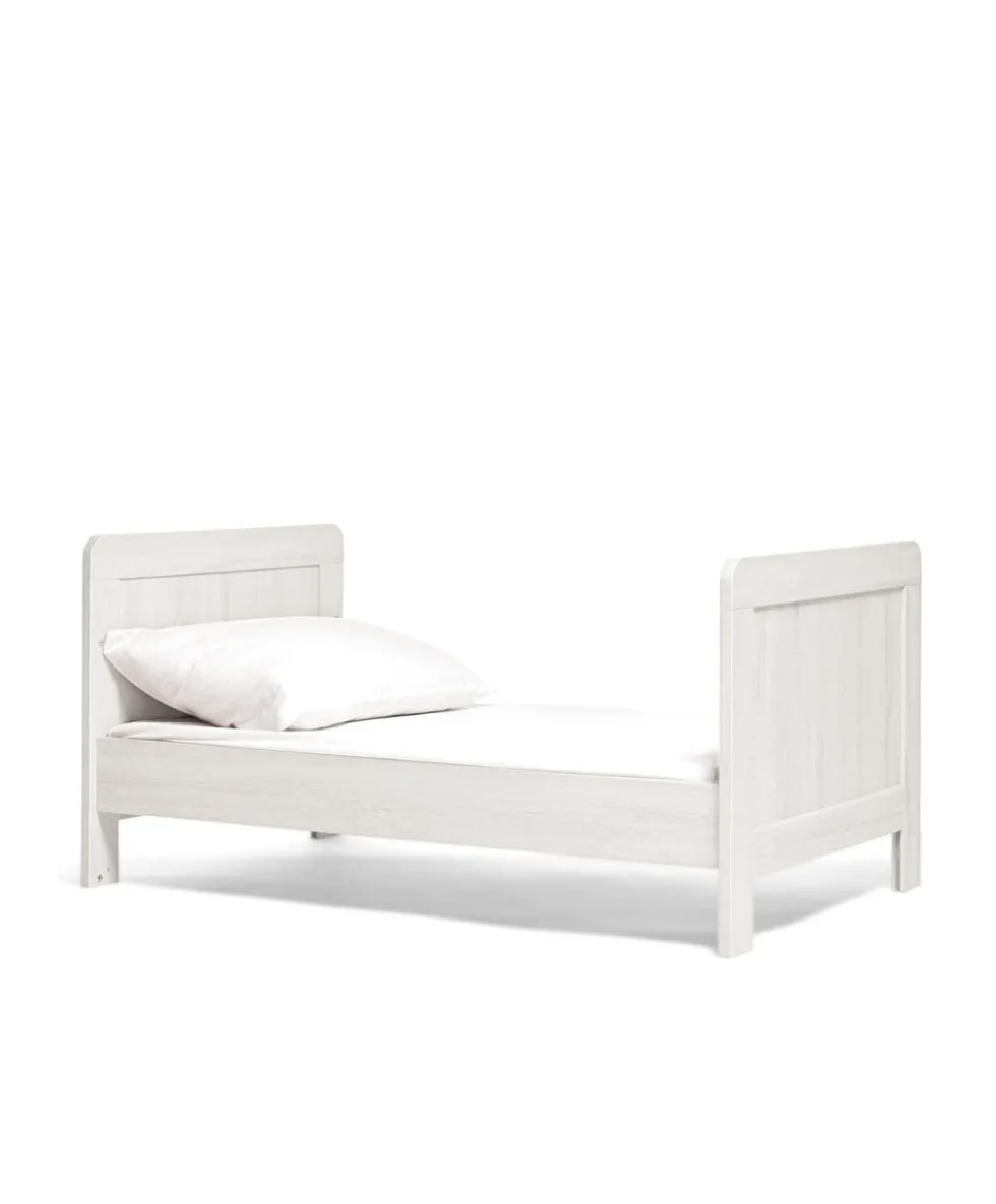 Atlas Small Cotbed Bundle with Essential Airflow Pocket Spring Mattress (4 Piece) - White