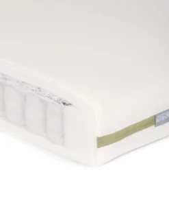 Atlas Small Cotbed Bundle with Premium Pocket Spring Small Cotbed & Cot Mattress - Light Oak