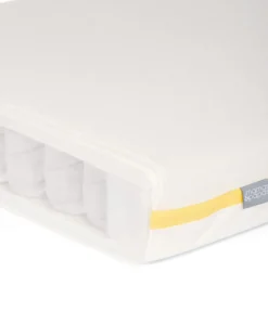 Atlas Small Cotbed Bundle with Essential Airflow Pocket Spring Small Cotbed & Cot Mattress - White