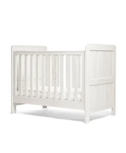 Atlas Small Cotbed Bundle with Premium Pocket Spring Small Cotbed & Cot Mattress - White