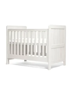 Atlas Small Cotbed Bundle with Premium Pocket Spring Small Cotbed & Cot Mattress - White