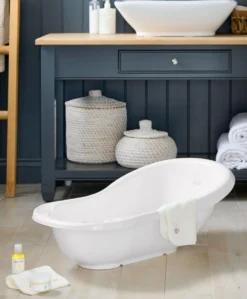 Baby Bath – White/Grey