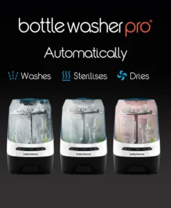 Babybrezza Bottle Washer Pro & Detergent Tablets - White