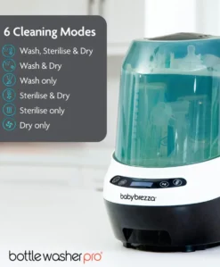 Babybrezza Bottle Washer Pro & Detergent Tablets - White