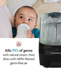 Babybrezza Bottle Washer Pro & Detergent Tablets - Black