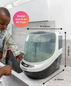 Babybrezza Bottle Washer Pro & Detergent Tablets - Black