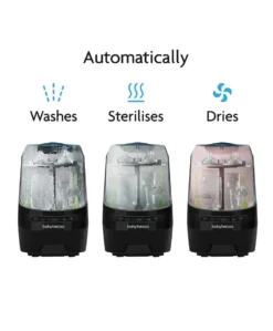 Babybrezza Bottle Washer Pro & Detergent Tablets - Black