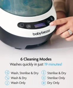 Babybrezza Bottle Washer Pro & Detergent Tablets - Black