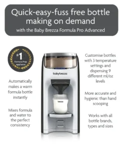 Baby Brezza Formula Pro & Bottle Washer Pro Bundle - White