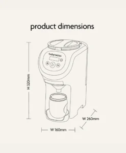 Baby Brezza Formula Pro mini - White