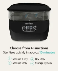 Babybrezza Steriliser Dryer Advanced - Black