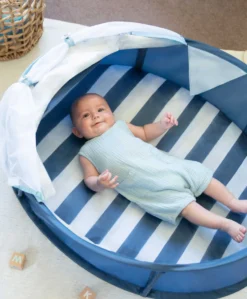 Babymoov Babyni Anti-UV Tent Playpen UPF 50+ - Mariniere