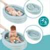 Babymoov 2-in-1 Inflatable Bath Tub & Paddling Pool - Blue
