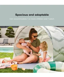 Babymoov Moov & Protect XL Anti UV Refreshing Tent - Green Lagoon