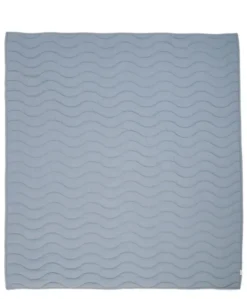 Baby Quilt (3.0 Tog) - Blue Mustard Wave