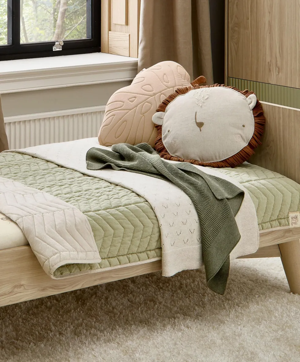 Baby Quilt (3.0 Tog) - Sage Green/Neutral
