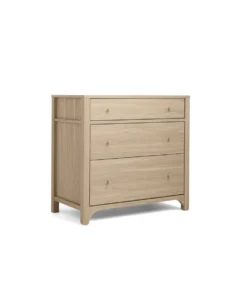 Barton Nursery Bundle With Lua Bedside Crib (6 Piece) - Oak