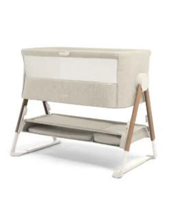 Barton Nursery Bundle With Lua Bedside Crib (6 Piece) - Oak