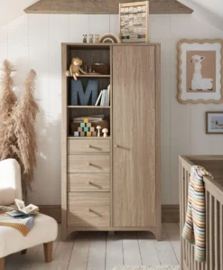 Barton Wardrobe - Oak
