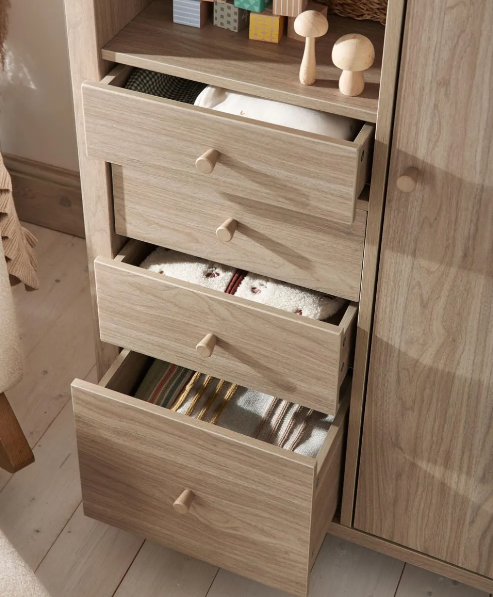 Barton Wardrobe - Oak