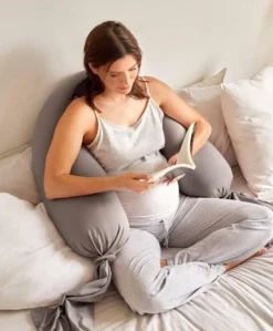 bbhugme Pregnancy Pillow Kit - Stone