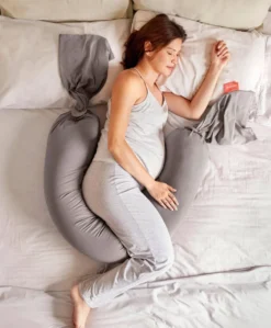 bbhugme Pregnancy Pillow Kit - Stone