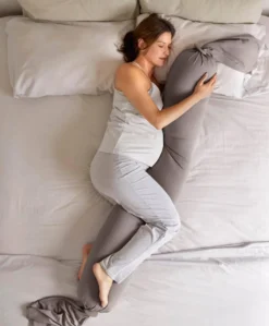 bbhugme Pregnancy Pillow Kit - Stone