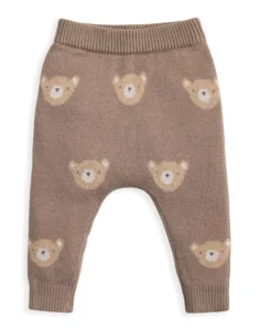 Bear Jacquard Knit Set (2 Pieces)