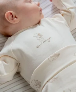 Bear Print Bodysuit & Bottoms Set (2 Pieces)