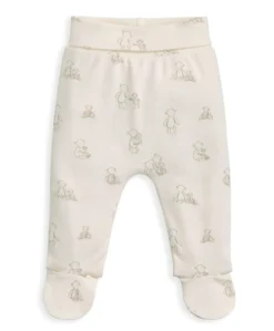 Bear Print Bodysuit & Bottoms Set (2 Pieces)