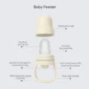 BIBS Baby Feeder Ivory