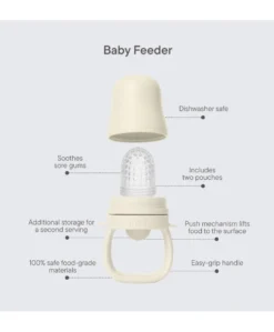 BIBS Baby Feeder Ivory