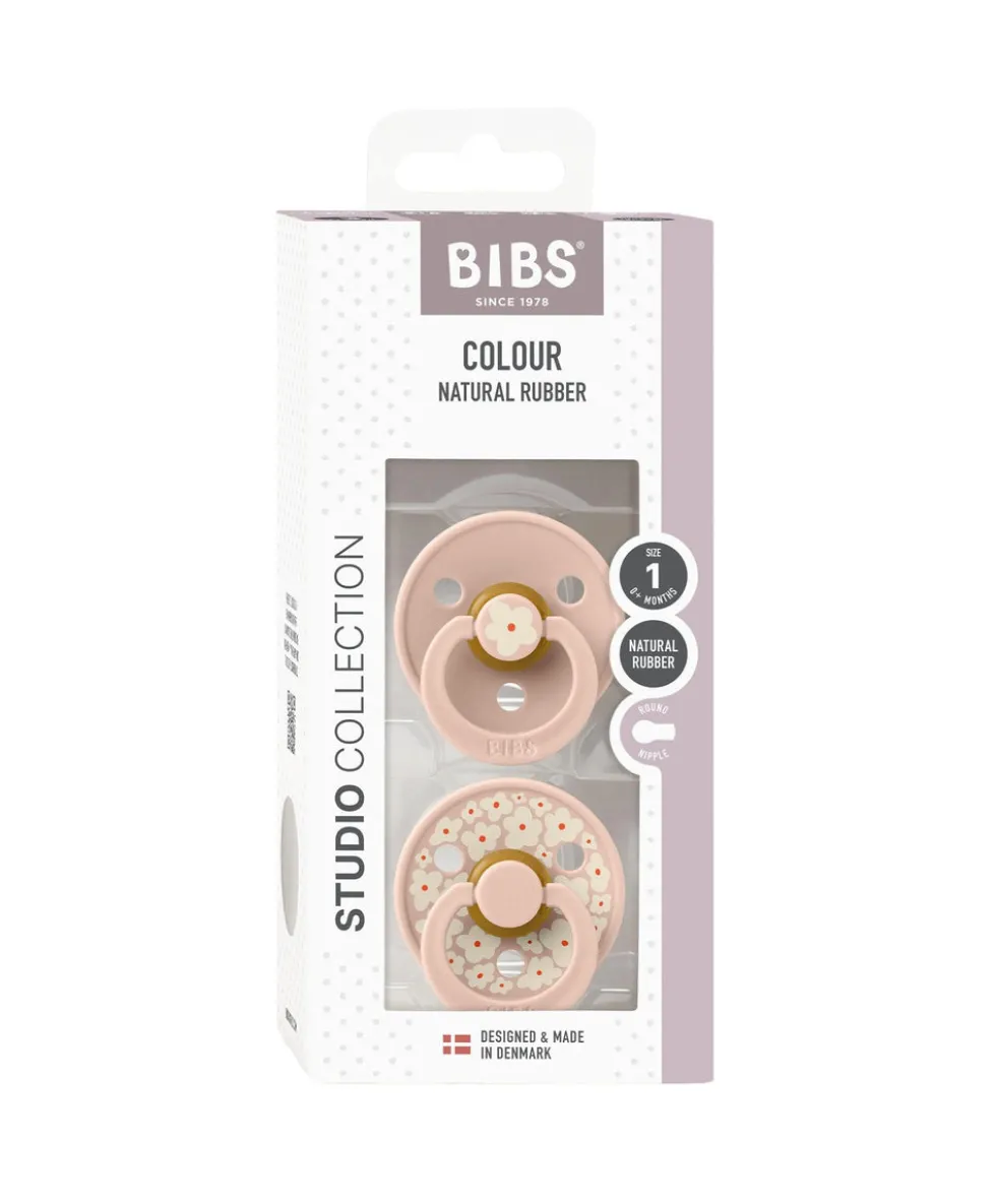 BIBS Dummies Bundles (3 Pieces) – Ivory/Jasmine Blush