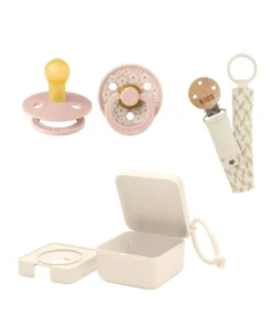 BIBS Dummies Bundles (3 Pieces) – Ivory/Jasmine Blush