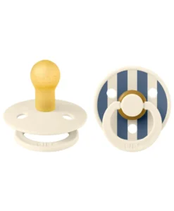BIBS Dummies Bundles (3 Pieces) – Ivory/Steel Blue