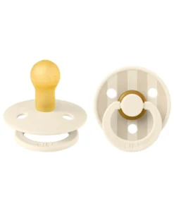 BIBS Pacifier Studio Colour (2 Pack) Ivory/Vanilla