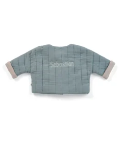 Blue Quilted Jacket