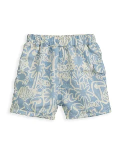 Board Shorts & Long-sleeved Top Outfit Set