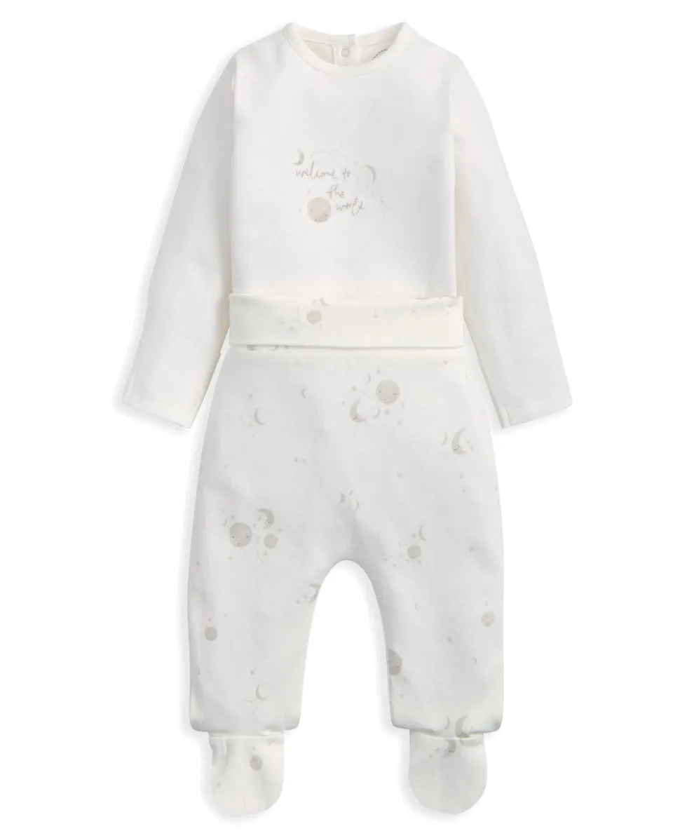 Bodysuit & Leggings Set (2 Pieces) – Night Sky