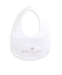 Born in 2026 Cotton Bib