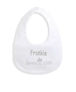 Born in 2026 Cotton Bib