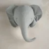 Born to be Wild - Elephant Head Wall Art