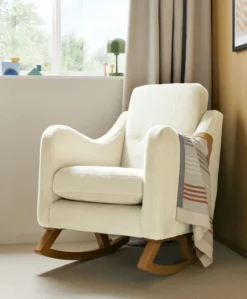 Bowdon Nursing Chair - Feather Sherpa