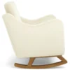 Bowdon Nursing Chair & Footstool Set - Feather Sherpa
