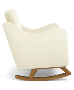 Bowdon Nursing Chair & Footstool Set - Feather Sherpa